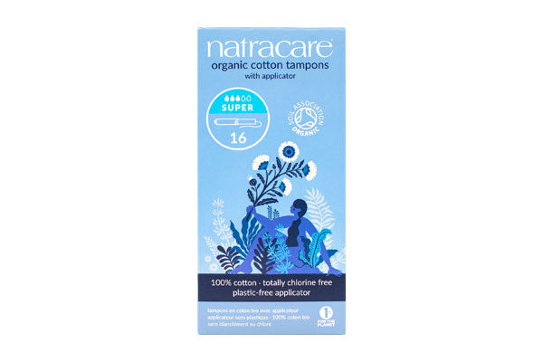 Natracare Super Tampons w/Applicator 16&
