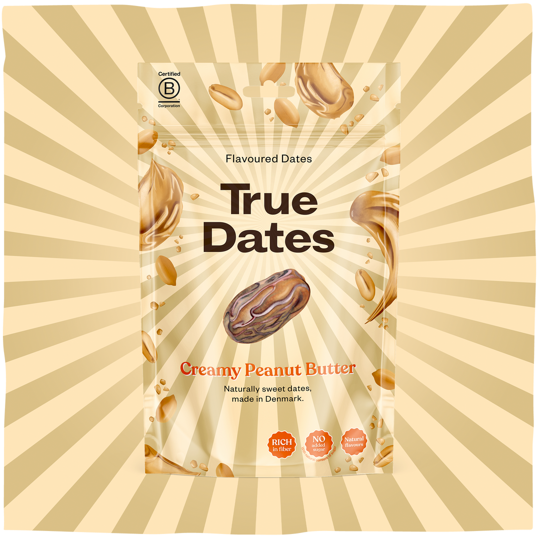 Flavoured True Dates (Creamy Peanut Butter) 100g - Supplier Discontinued