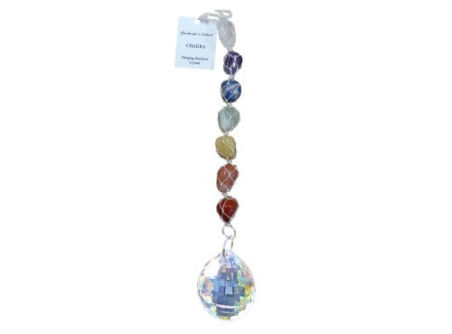 Chakra Ball 40mm with Chakra Tumbled Stones