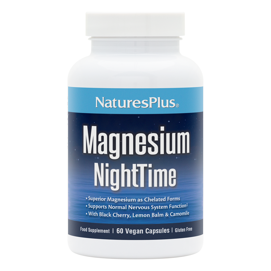 Natures Plus Magnesium Nighttime (60 Caps)