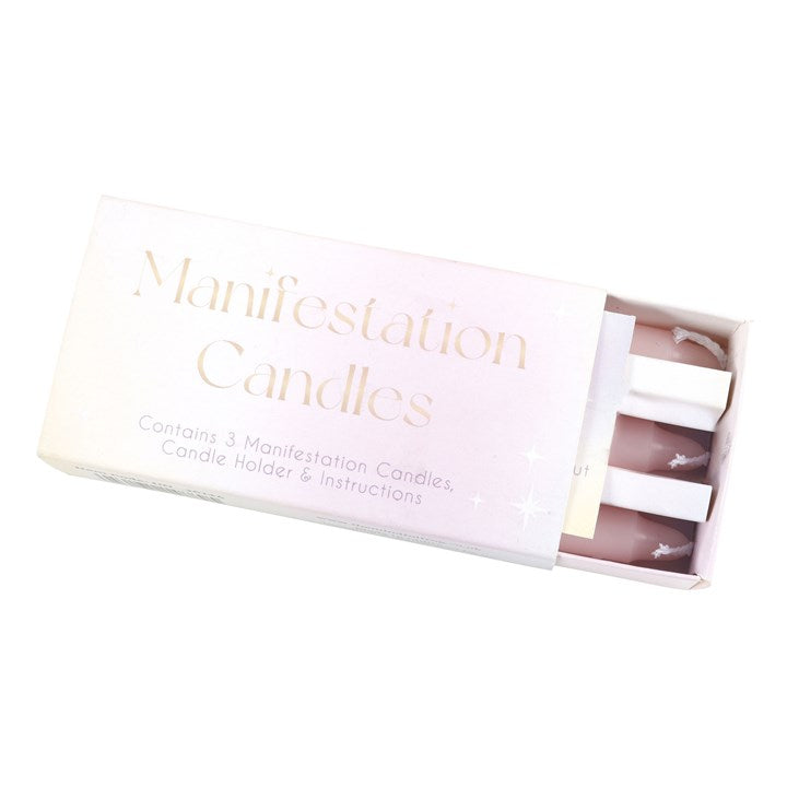 Manifestation Candles (3) in a Box
