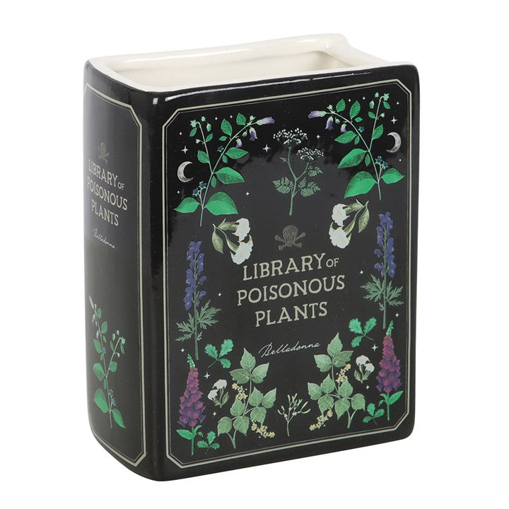 Vase - Book Shaped - "Poisonous Plants"