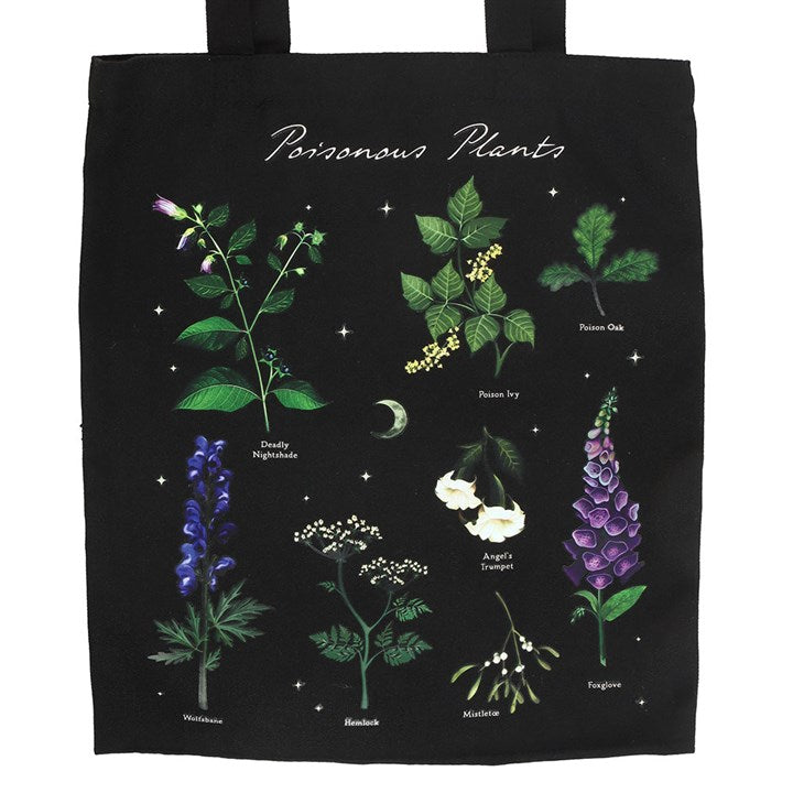 Tote Bag - Poisonous Plants - Polycotton