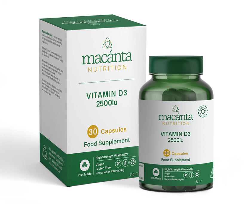 Macanta Vitamin D3 2500iu (30 Capsules)