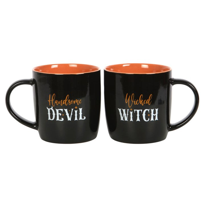Wicked Witch & Handsome Devil Mug Set