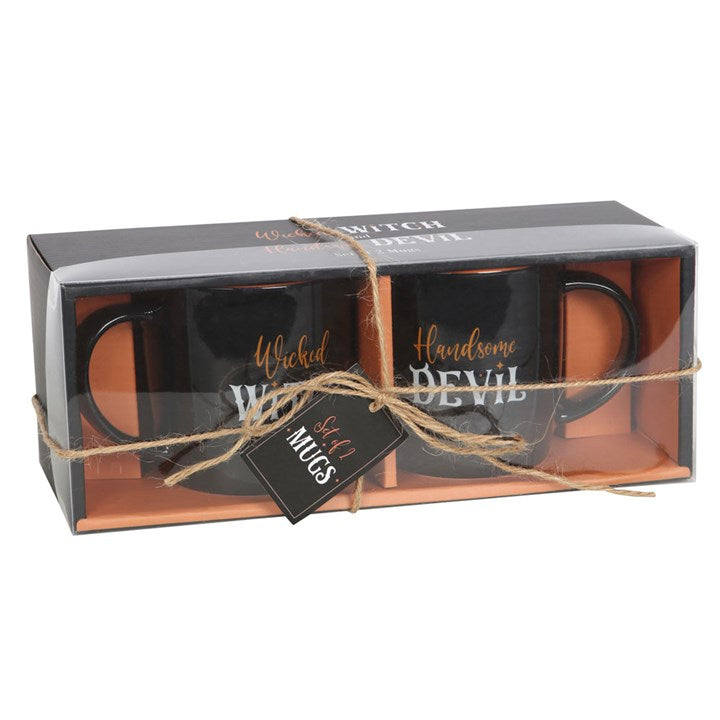Wicked Witch & Handsome Devil Mug Set