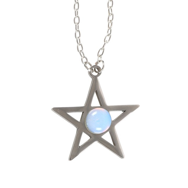 Necklace Card - Star - Opalite