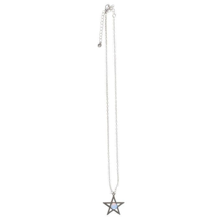 Necklace Card - Star - Opalite