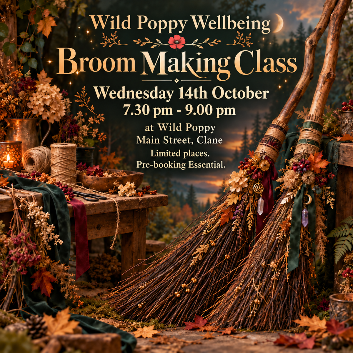Broom Making Class - Wednesday 14th October