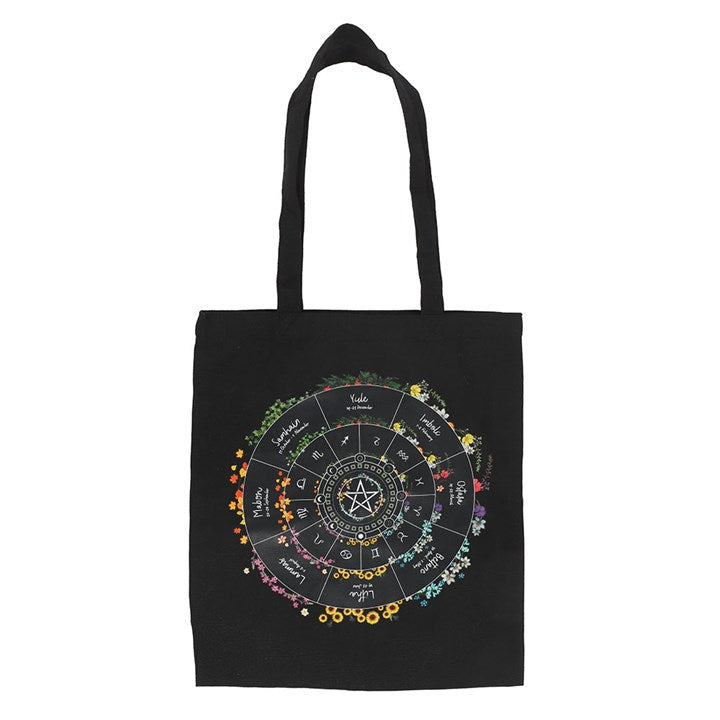 Tote Bag - Wheel of the Year - Polycotton