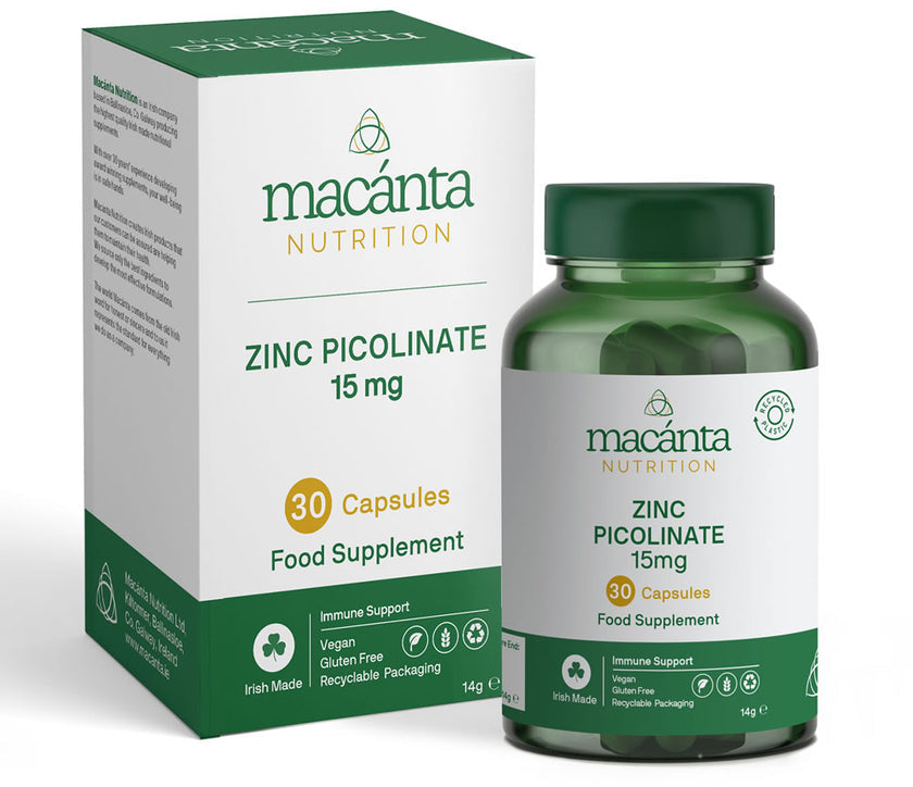 Macanta Zinc Picolinate 15mg (30 capsules)
