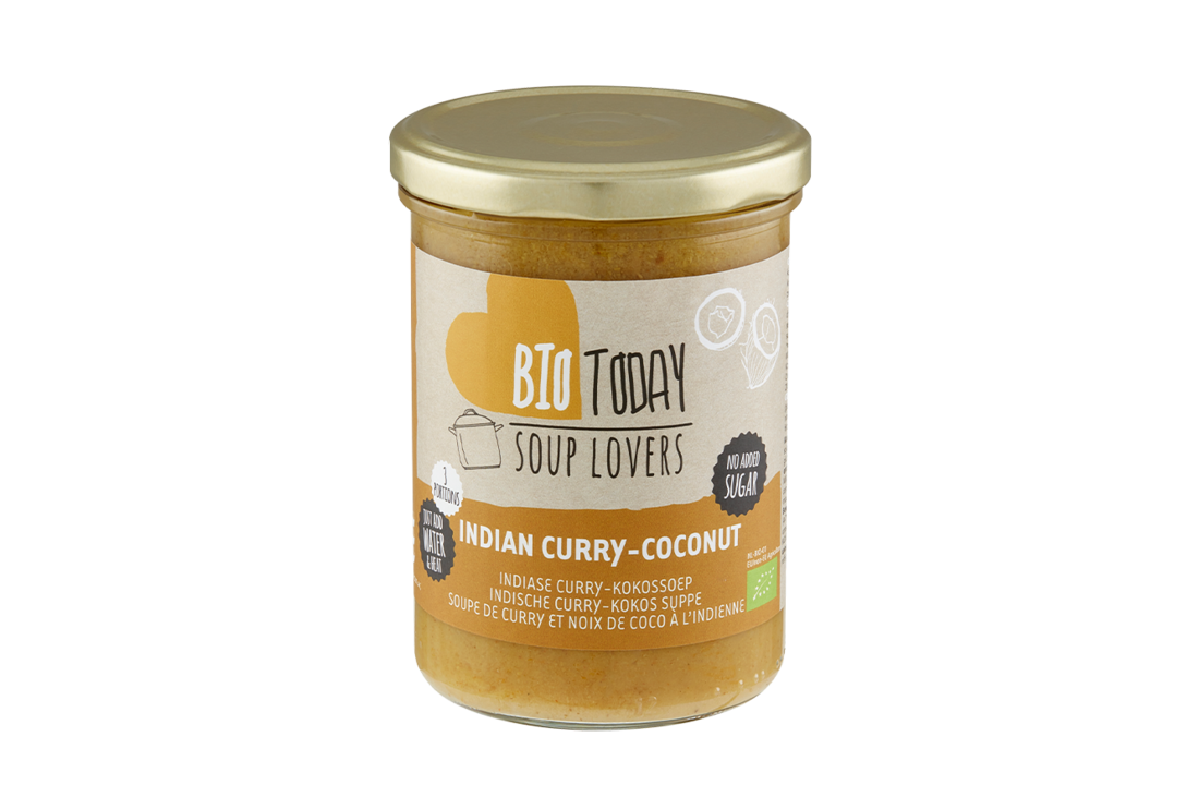Bio Today Organic Indian Coconut Curry Soup 400ml