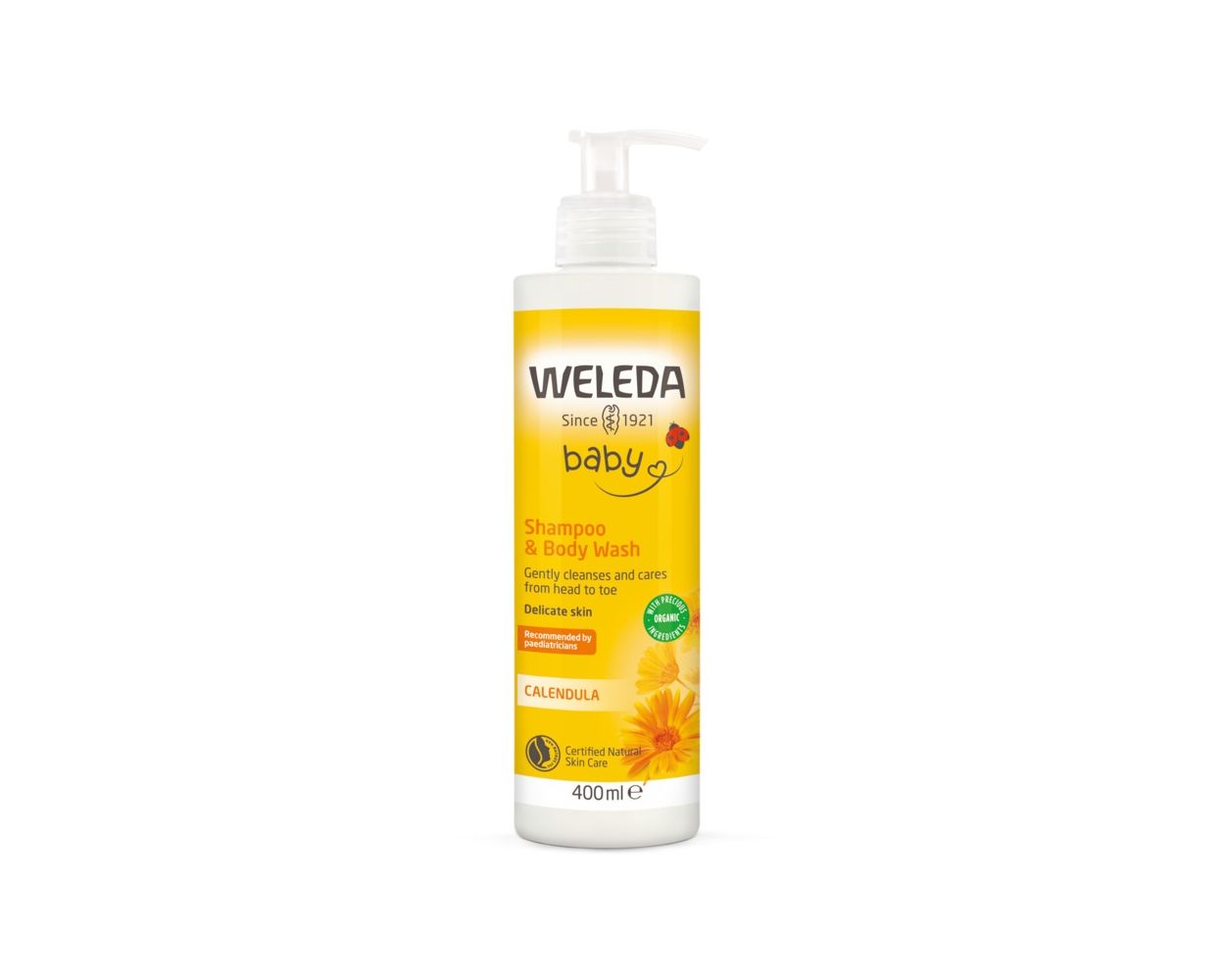 Weleda Baby Shampoo & Body Wash - 400ml