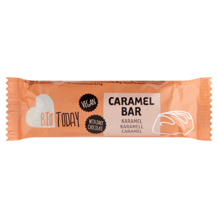 Bio Today Organic Vegan Gluten Free Caramel Bar 40g
