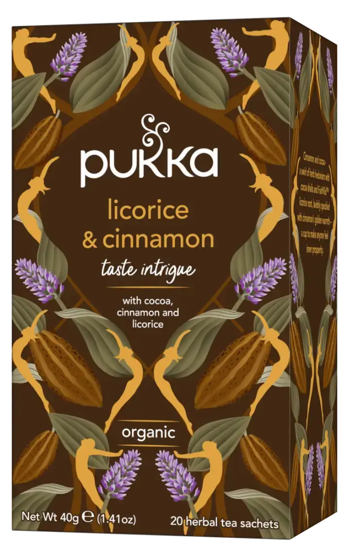 Pukka Tea Organic Liquorice & Cinnamon 40g (20 tea sachets)