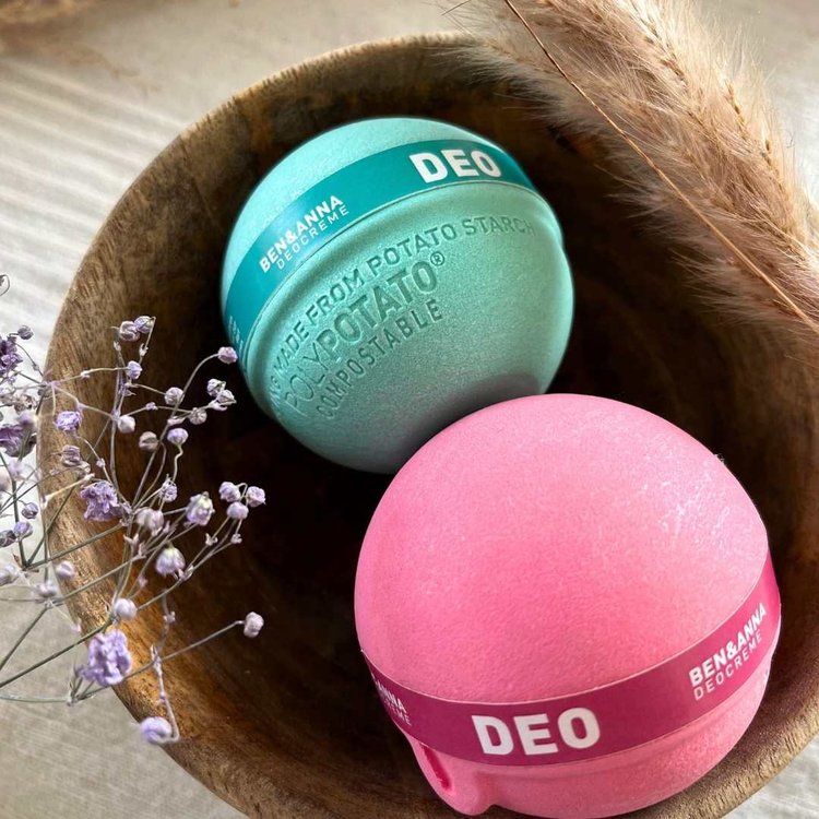 Ben & Anna Deo Creme - Green Balance Poly/Potato Packs ECO 45g