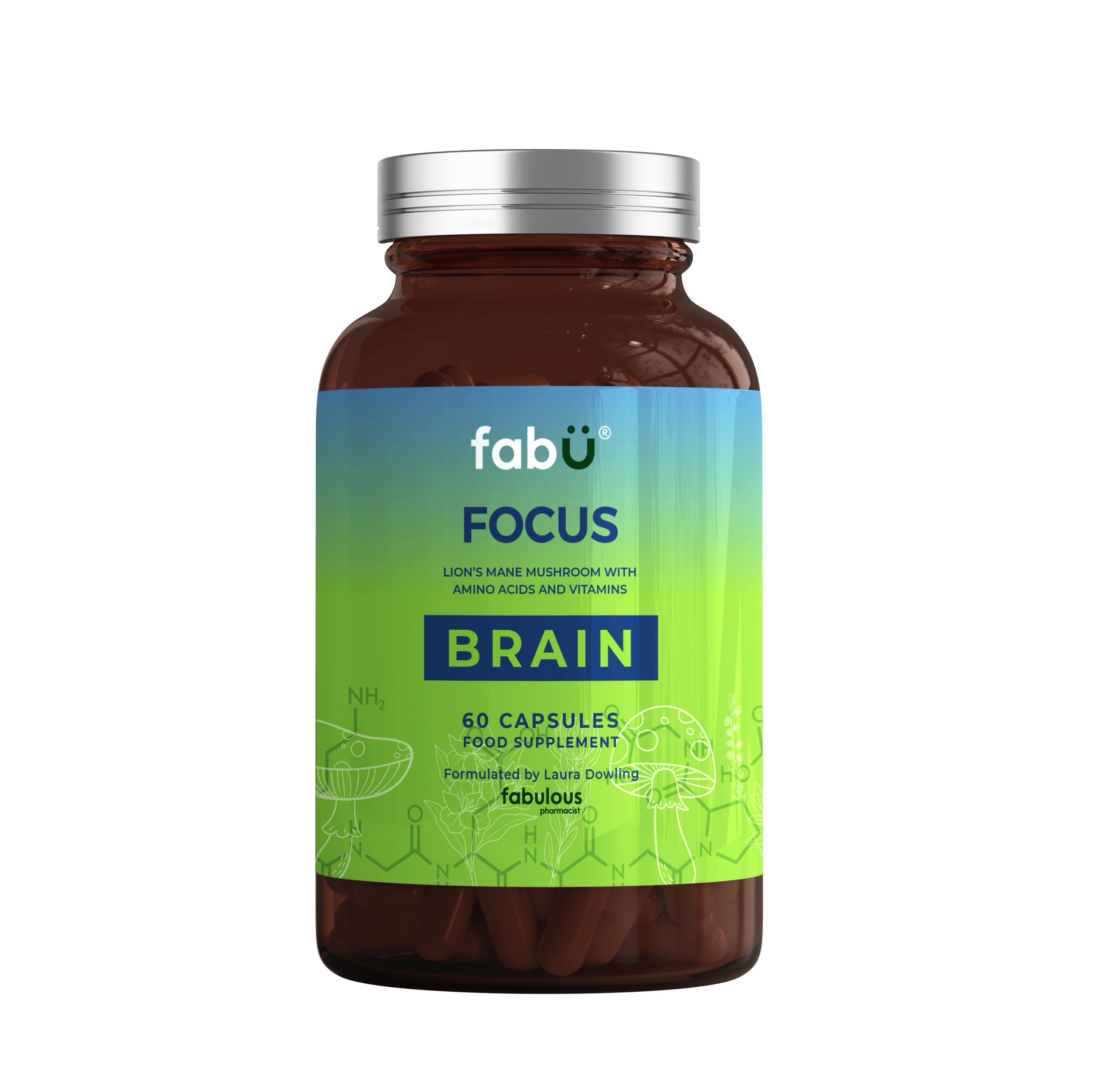 FabU Focus Brain (60 Caps)