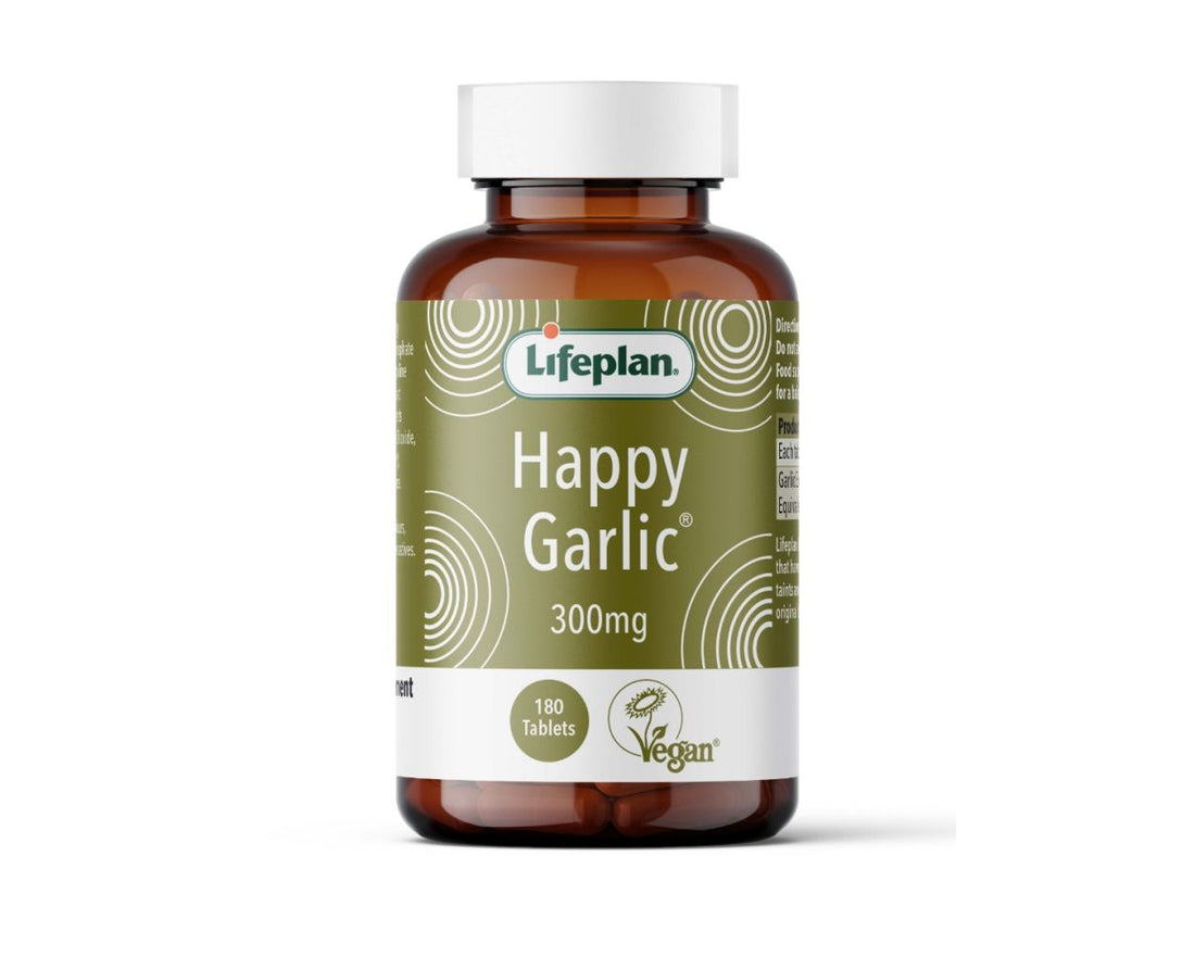 Lifeplan Botanicals Happy Garlic 300mg (180 Tabs)