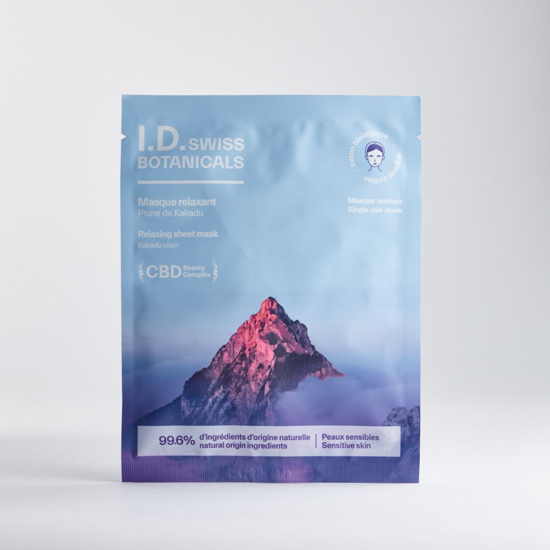 ID Swiss Botanicals CBD Relaxing Sheet Mask