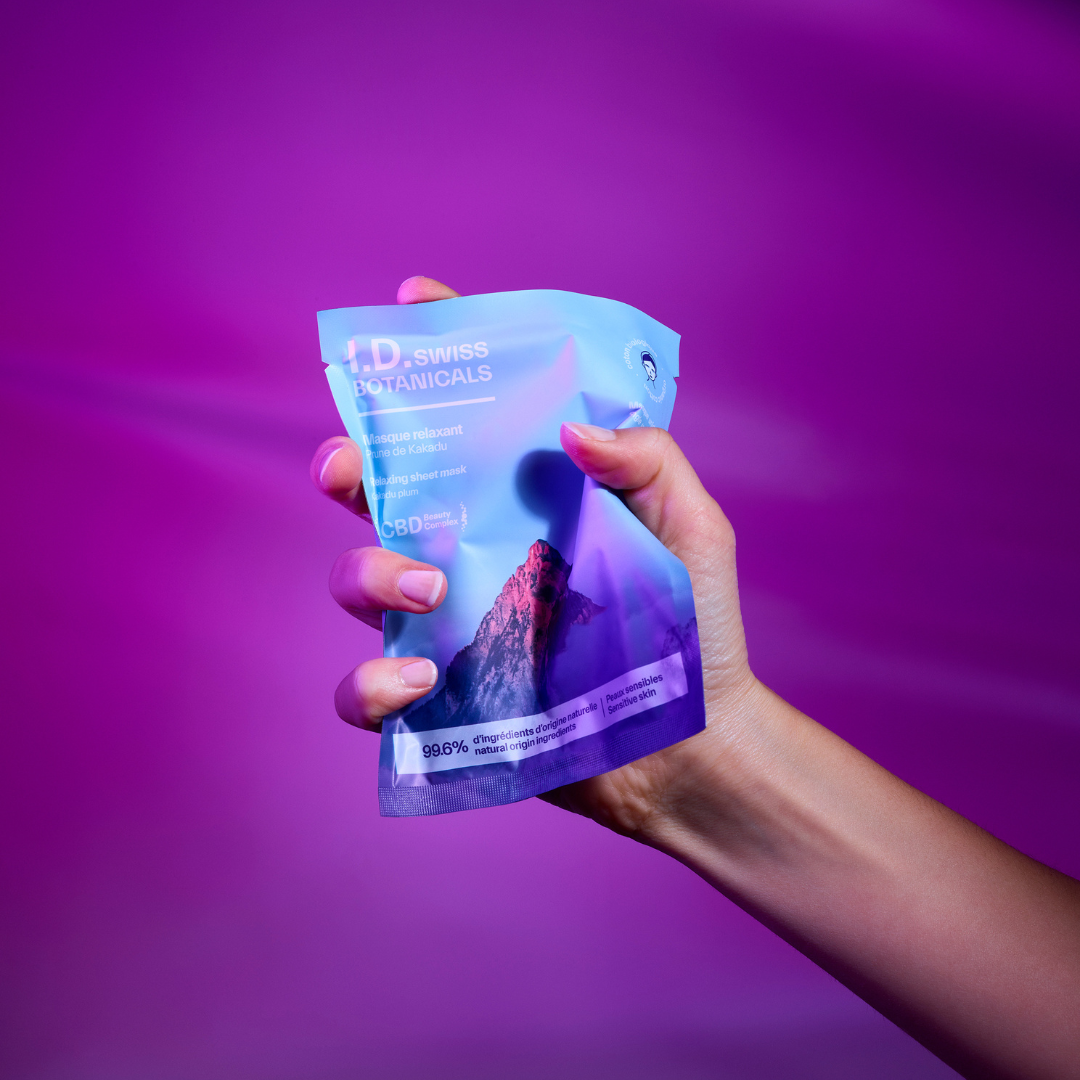 ID Swiss Botanicals CBD Relaxing Sheet Mask