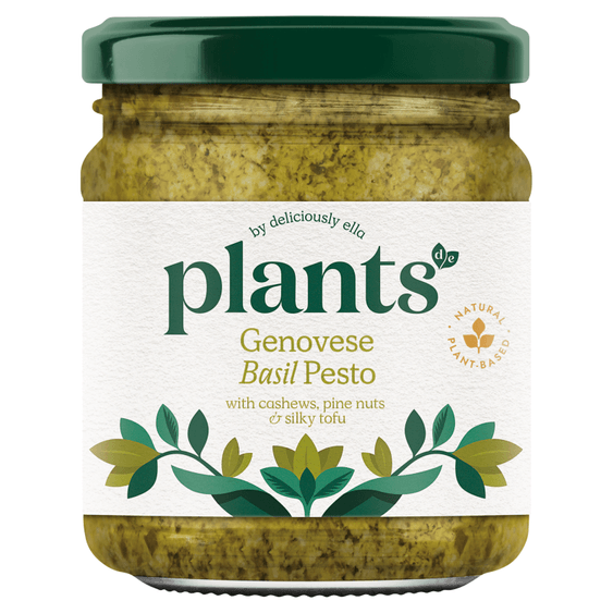 Deliciously Ella Plants Green Vegan Pesto w/Tofu 180g