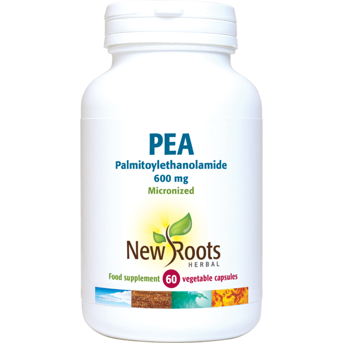 New Roots PEA Palmitoylethanolamide 600mg (60&