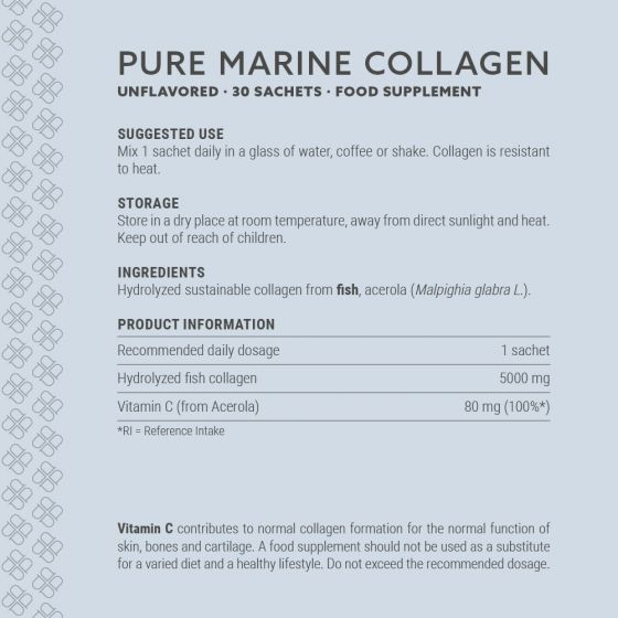 Plent Marine Collagen (Unflavoured) 30 Sachets