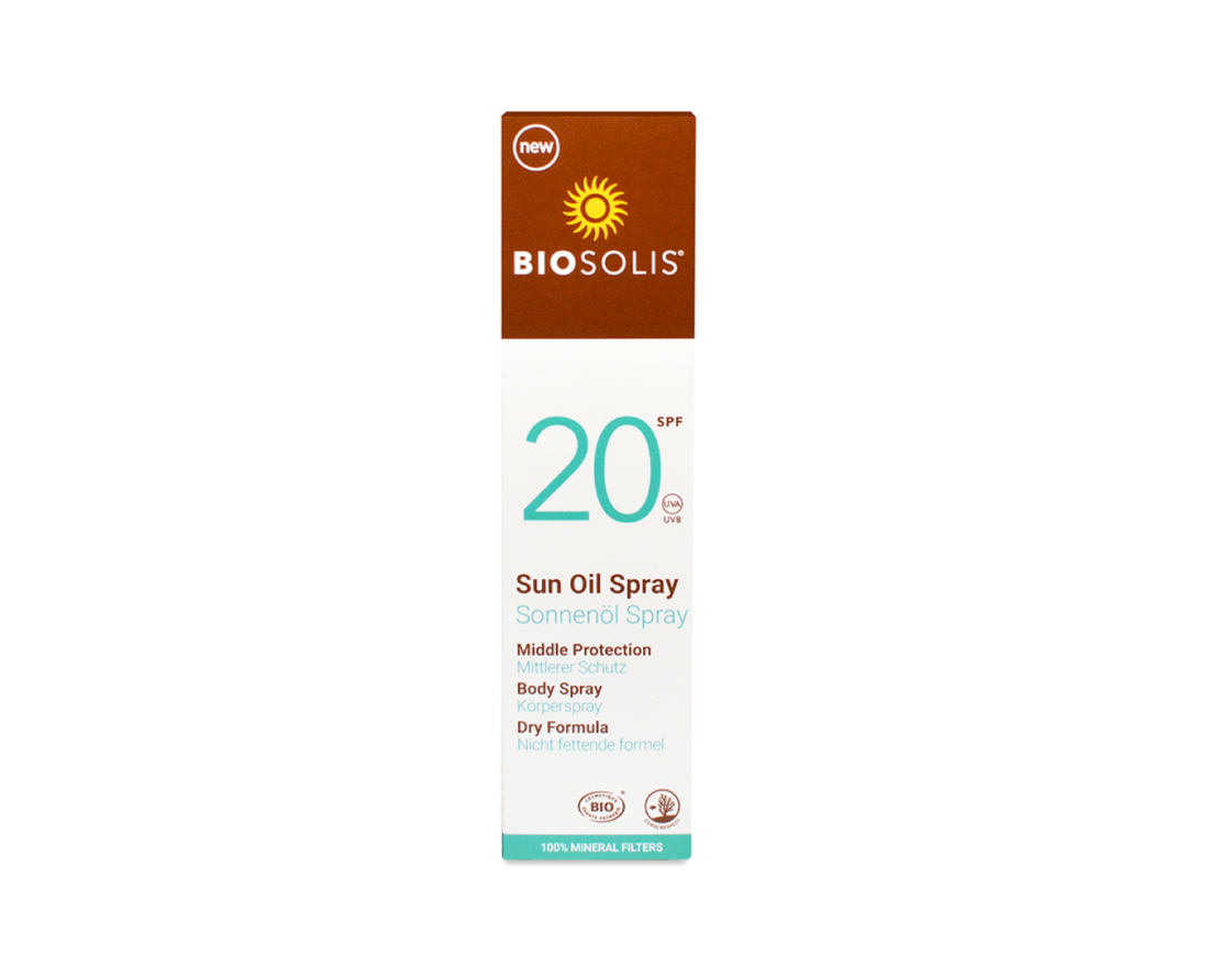 BIOSOLIS Sun Oil Spray SPF20 (100ml)