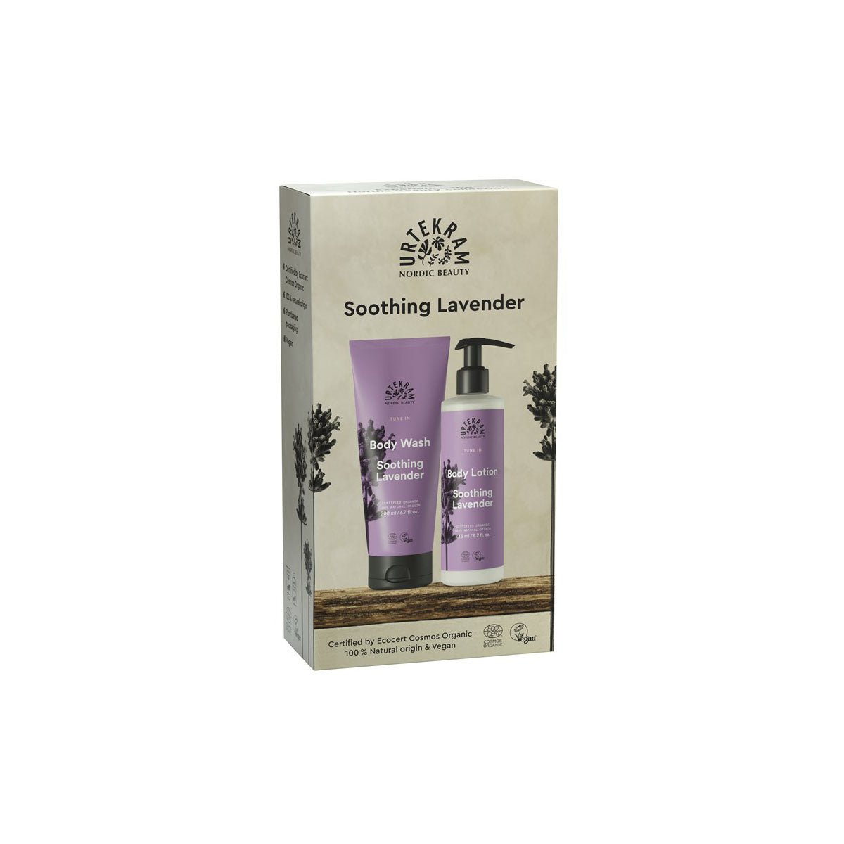 Urtekram Soothing Lavender Body Duo Gift Set