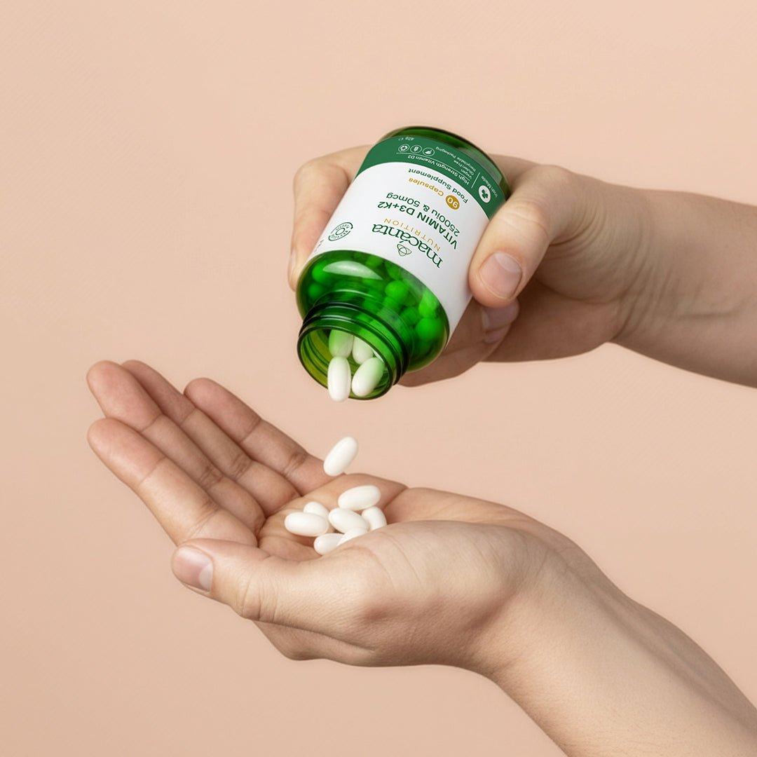 Macanta Vitamin D3 2500iu & K2 50mcg (30 caps)