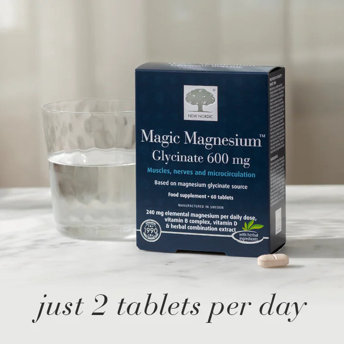 New Nordic Magic Magnesium Glycinate (60 Tabs)