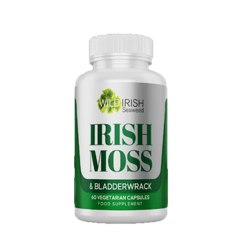 Wild Irish Seaweed - Irish Moss & Bladderwrack Capsules 60&
