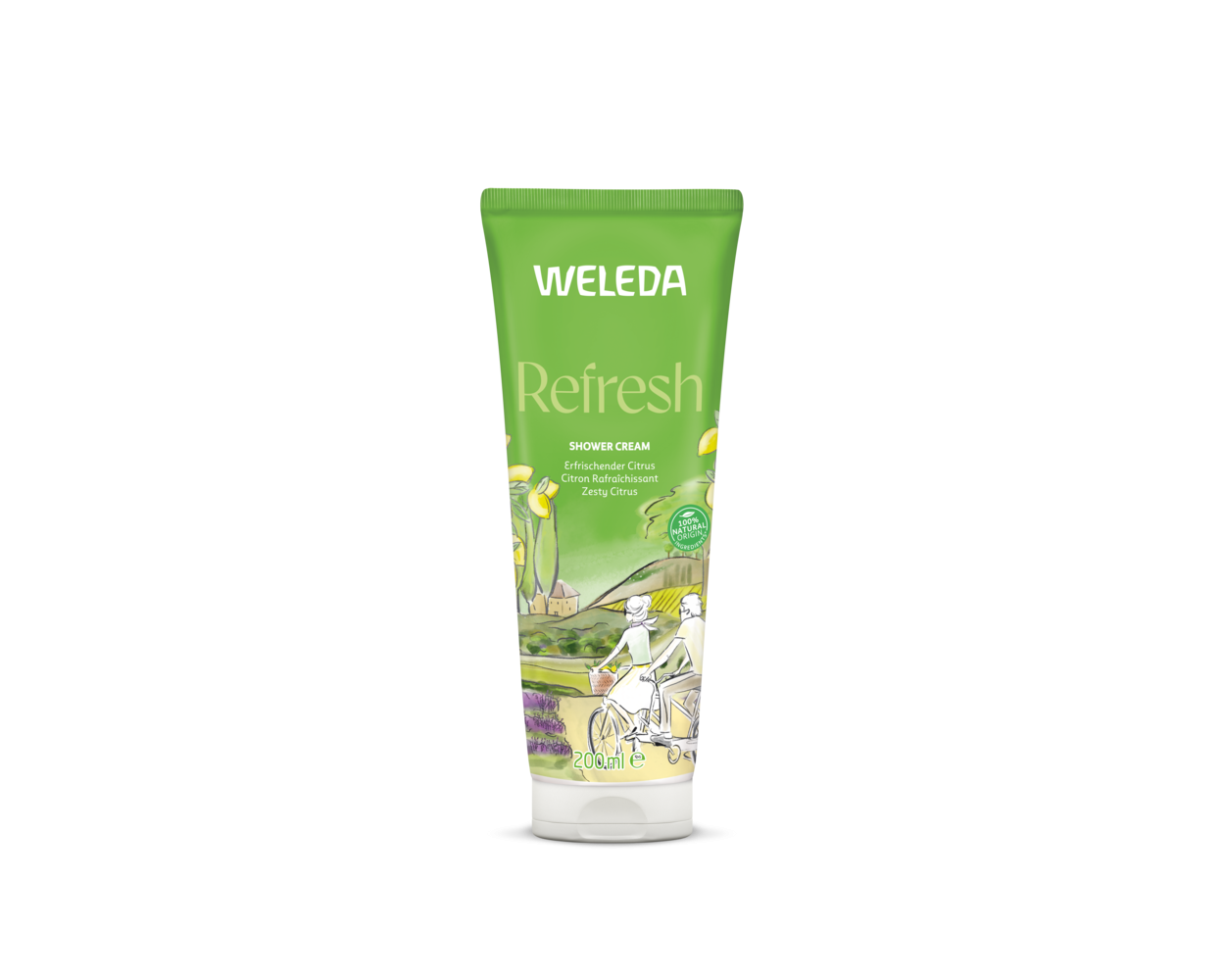 Weleda Refresh Citrus Shower Cream - 200ml