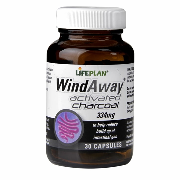 Lifeplan Activated Charcoal 30 Capsules (334mg)