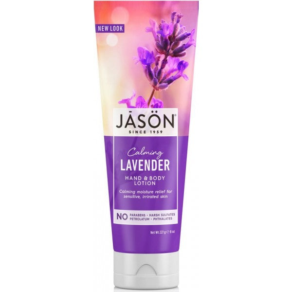 Jason Organic Hand & Body Lotion (Calming Lavender) 227g
