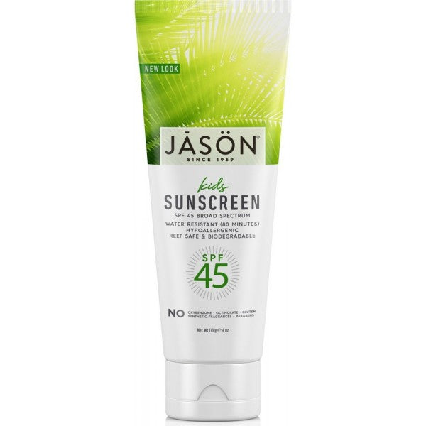 Jason Kids Sunblock Mineral SPF45 Broad Spectrum 113g