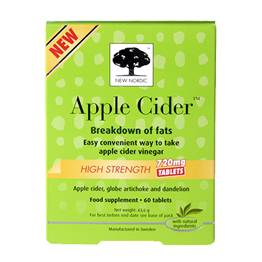 New Nordic Apple Cider High Strength Tablets 720mg (60)