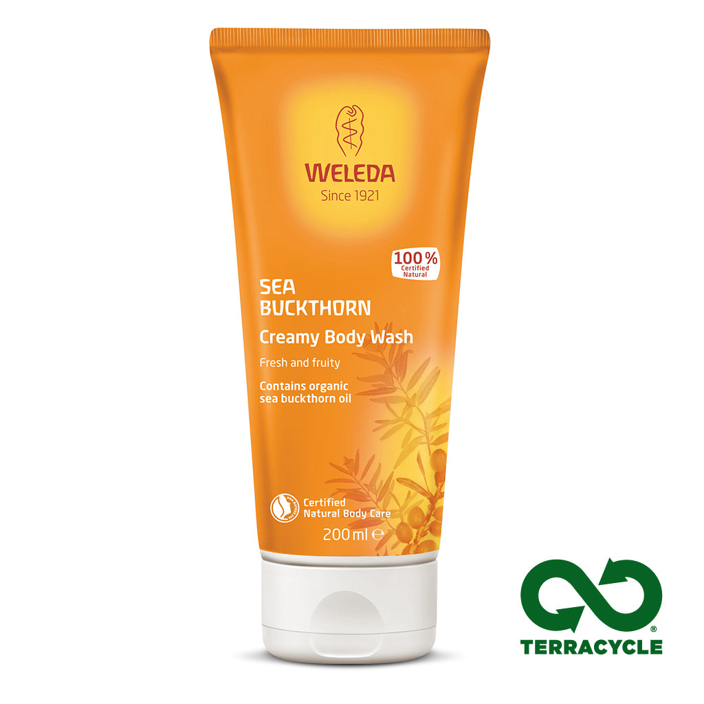 Weleda Sea Buckthorn Creamy Body Wash - 200ml