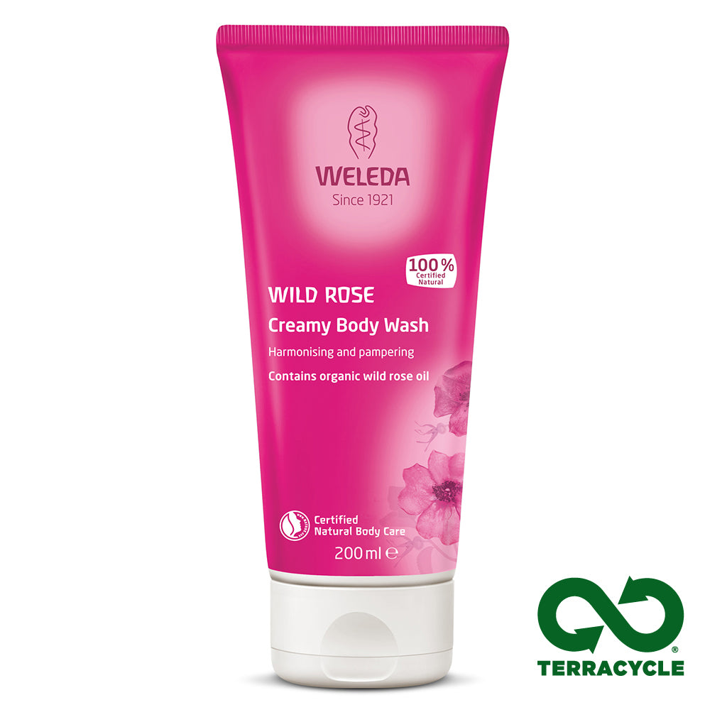 Weleda Wild Rose Creamy Body Wash - 200ml