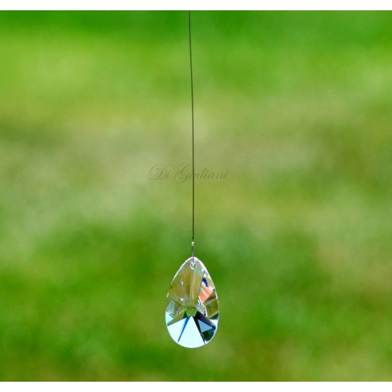 Feng Shui Crystal - Almond 38mm