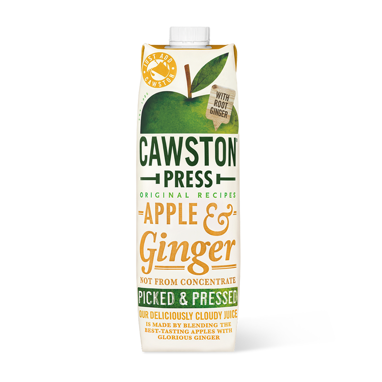 Cawston Press Apple & Ginger Juice 1Ltr