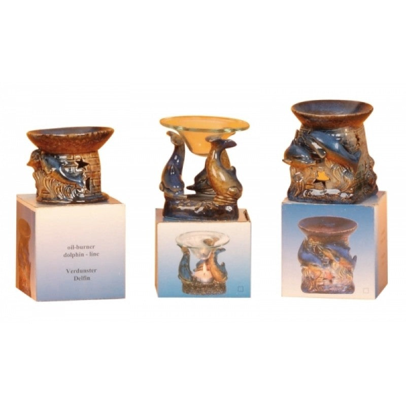 Dolphins Ceramic Oil Burner Sml