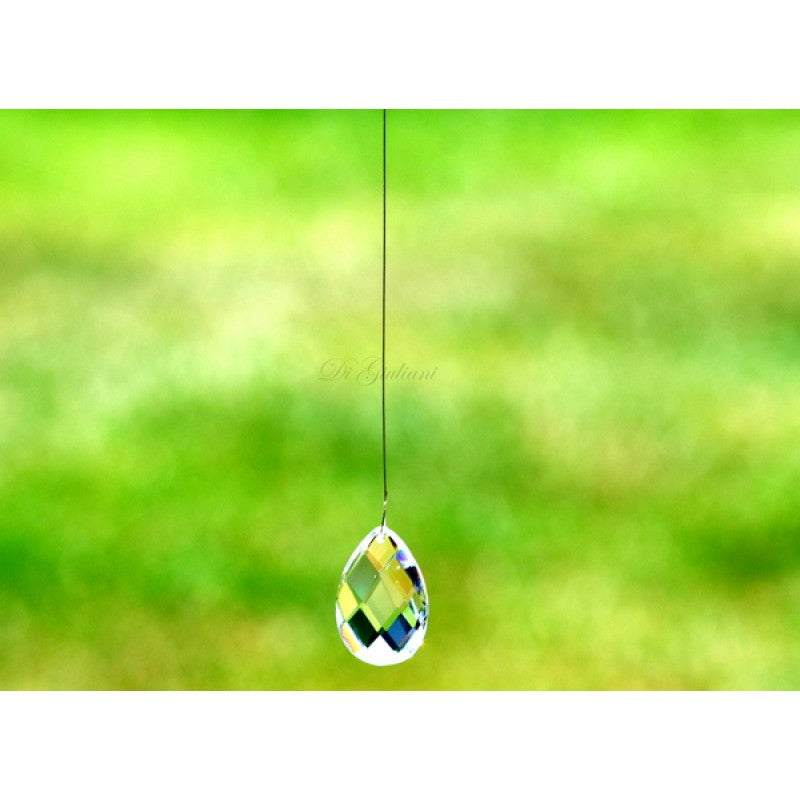 Feng Shui Crystal - Pear 38mm