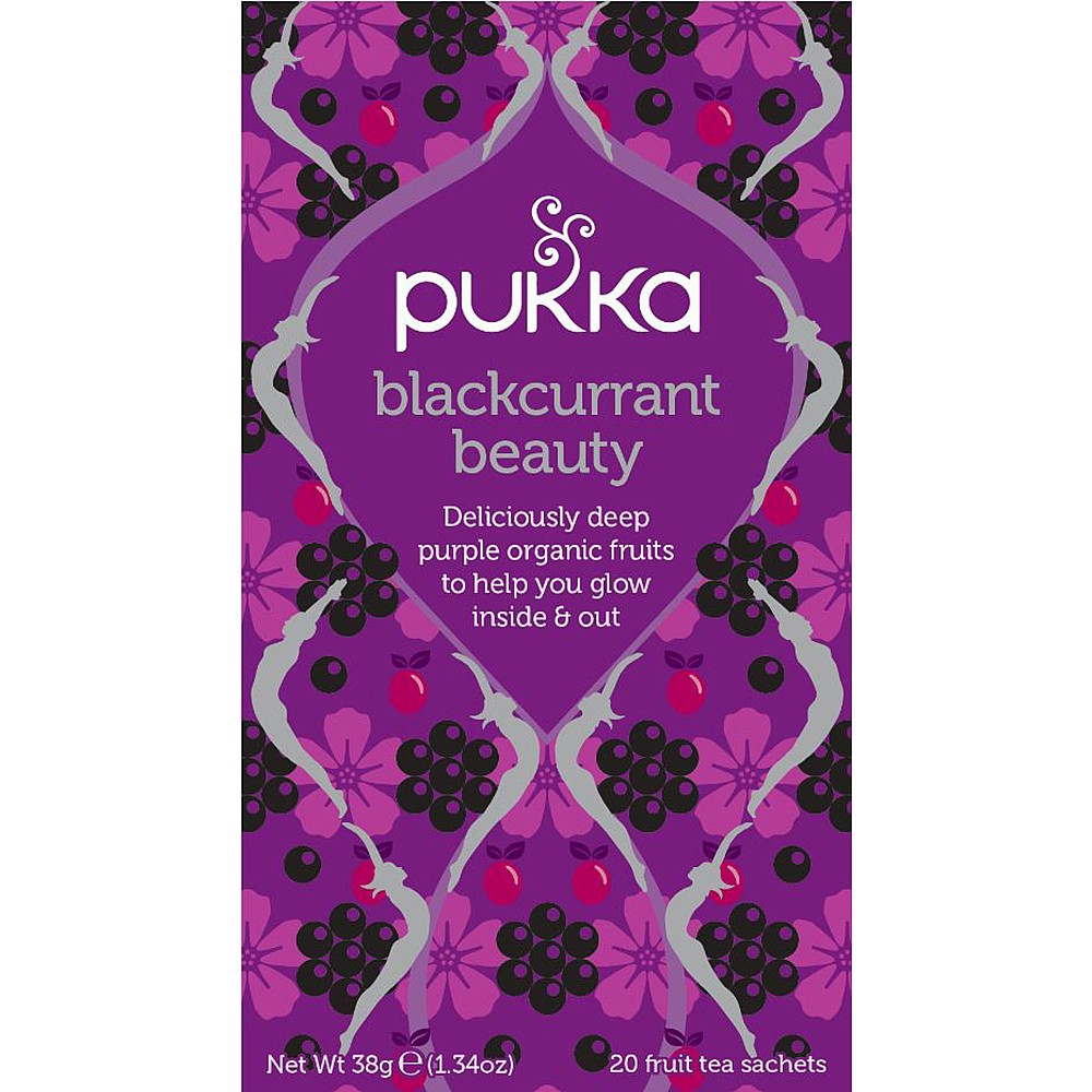 Pukka Tea Organic Blackcurrant Beauty 40g (20 tea sachets)