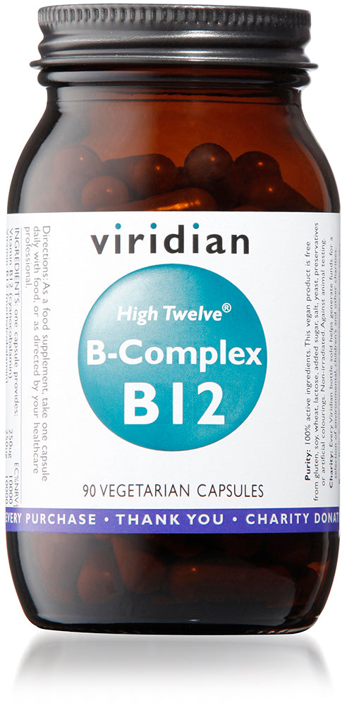 Viridian High Twelve B12 B-Complex 90 Caps