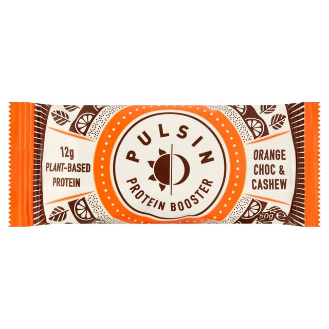 Pulsin Orange Chocolate Chip Protein Snack - 50g