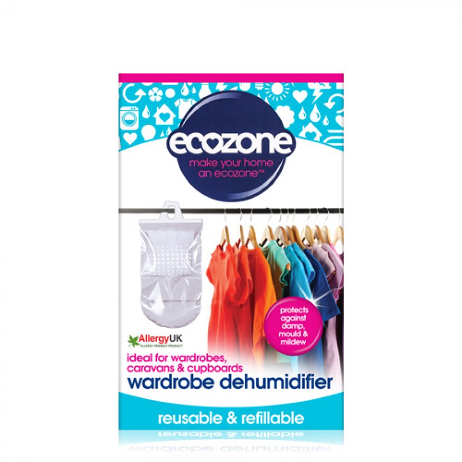 Ecozone Hanging Wardrobe Dehumidifier 532g
