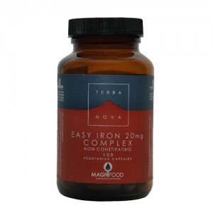 Terranova Easy Iron (20mg) Complex (100 veg Caps)