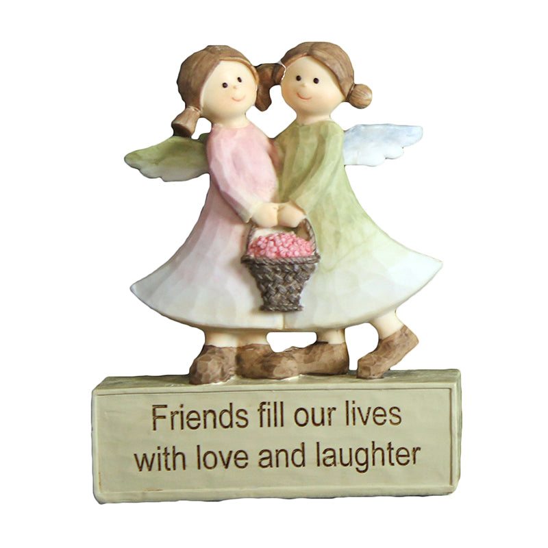 Heartfelt Angel on a Plinth