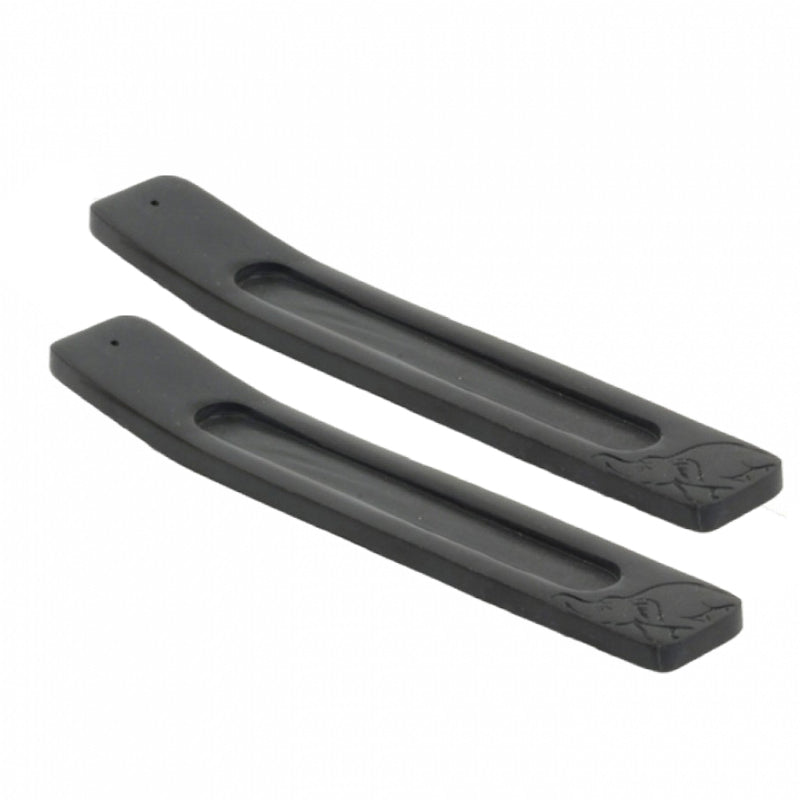 Soapstone Ash Catcher 10" Black - Elephant Symbol